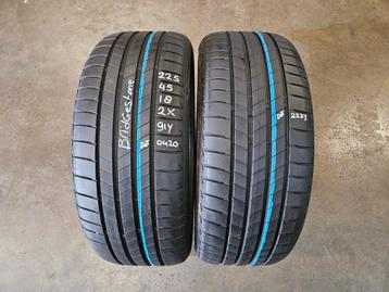 225/45/18 91Y BRIDGESTONE TURANZATOO5 D20 6,3MM PROFIEL beschikbaar voor biedingen