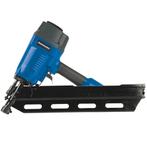 Silverline Pneumatische tacker - 90 mm - Verstelbare diep..., Ophalen of Verzenden, Nieuw