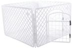 Compacte opvouwbare hondenren - 90x90x60 cm - Ruimtebespa..., Dieren en Toebehoren, Hondenhokken, Hondenkennel, Minder dan 65 cm