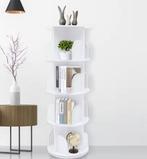 Roterende Boekenkast met 4 Lagen, Huis en Inrichting, Kasten | Boekenkasten, Verzenden, Nieuw