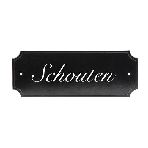 KS Naambord Klassiek Decoratie Huisnummers en Naamborden, Tuin en Terras, Tuinwanddecoratie, Nieuw, Verzenden