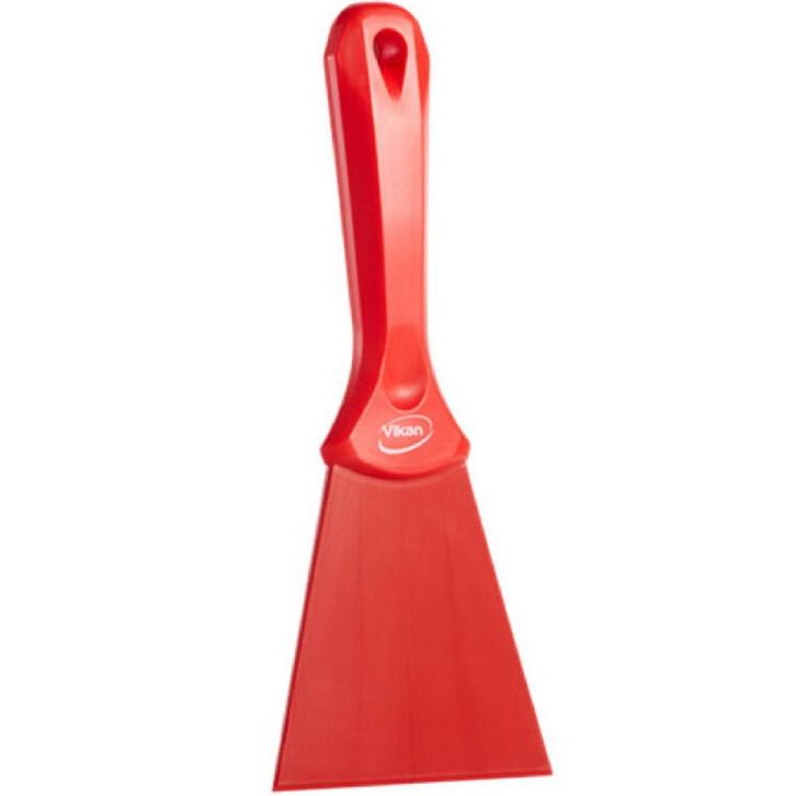 Vikan Handschraper Nylon Rood 10cm, Hobby en Vrije tijd, Taarten en Cupcakes maken, Nieuw, Verzenden