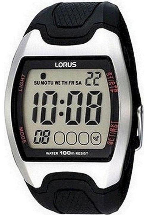Lorus Polshorloge Kunststof Zwart 40 mm, Sieraden, Tassen en Uiterlijk, Horloges | Heren, Verzenden
