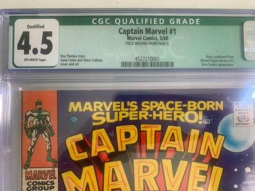 Captain Marvel (Vol. 1) #1 - Out of the Holocaust -- a Hero!, Boeken, Strips | Comics