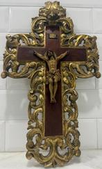 Crucifix - Verguld messing - 1850-1900