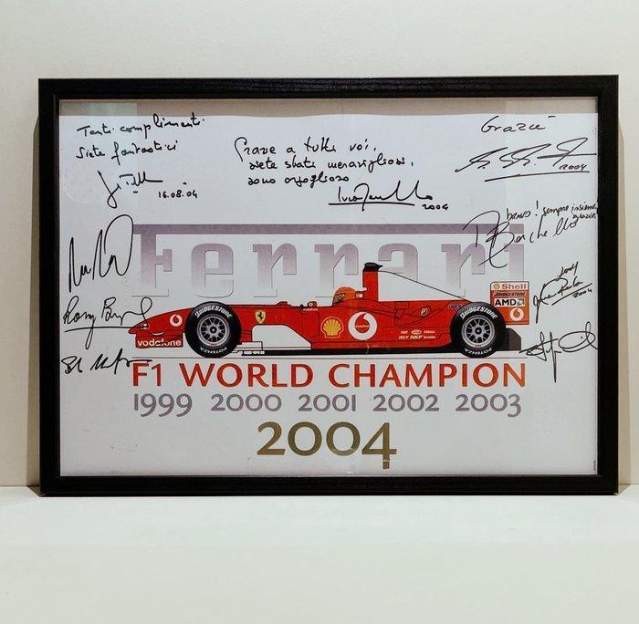 Michael Schumacher-Ferrari 1999-2000-2001-2002-2003-2004 -, Verzamelen, Automerken, Motoren en Formule 1