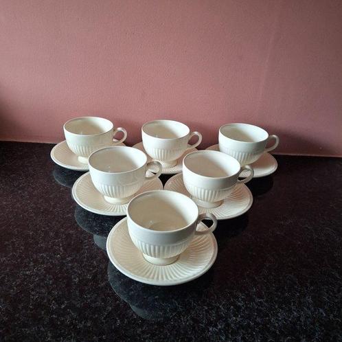 Wedgwood - John Goodwin - Kop en schotel (12) - Edme -, Antiek en Kunst, Antiek | Meubels | Tafels