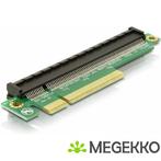 Delock 89166 PCIe-uitbreidingsriserkaart x8 > x16, Verzenden, Nieuw