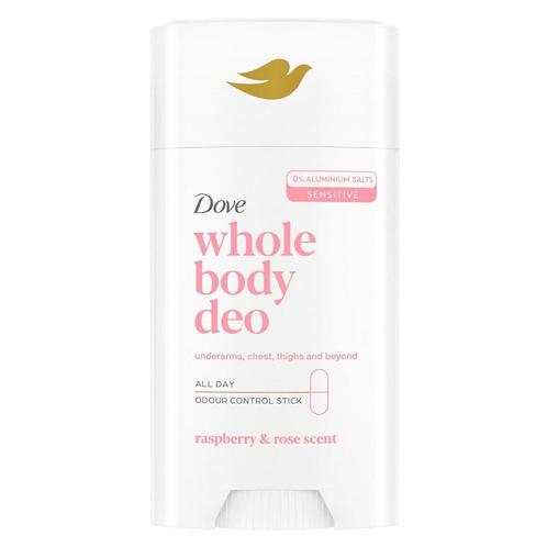 Dove Whole Body Raspberry & Rose Deodorant Stick, Sieraden, Tassen en Uiterlijk, Uiterlijk | Lichaamsverzorging, Deodorant of Bodyspray
