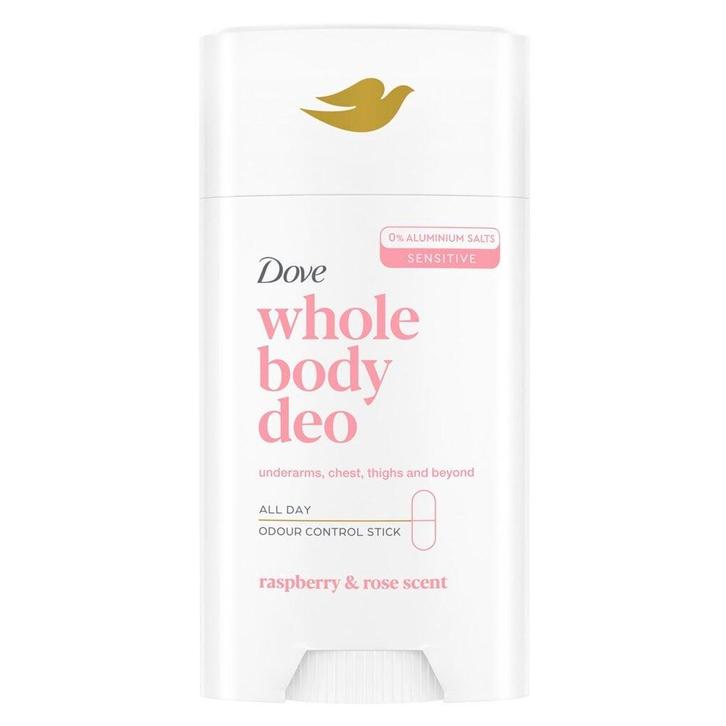 Dove Whole Body Raspberry & Rose Deodorant Stick, Sieraden, Tassen en Uiterlijk, Uiterlijk | Lichaamsverzorging, Deodorant of Bodyspray