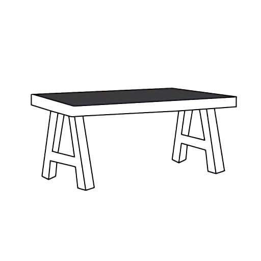 Eettafel-KM Lageland - eettafel, Huis en Inrichting, Tafels | Eettafels, Nieuw, Overige materialen, Overige vormen