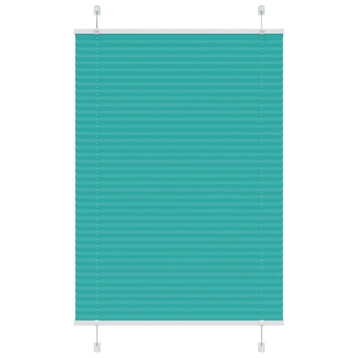 vidaXL Plissé rolgordijn 100x100 cm stofbreedte 99,4cm, Huis en Inrichting, Stoffering | Gordijnen en Lamellen, Groen, Nieuw, Verzenden