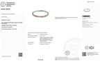 Armband - 14 karaat Witgoud - 15.69ct. tw. Saffier, Sieraden, Tassen en Uiterlijk, Armbanden, Nieuw