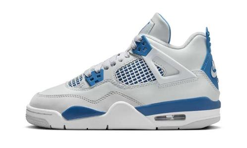 Jordan 4 Retro Military Blue (2024) (GS), Kleding | Dames, Schoenen