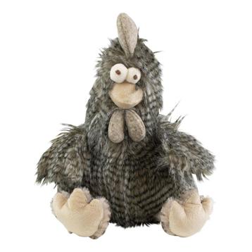knuffel langhaar haan grijs 29cm beschikbaar voor biedingen
