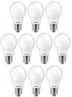 10 stuks Philips LED lamp E27 5.9W 806lm 2700K Mat Dimbaa..., Ophalen of Verzenden, Nieuw