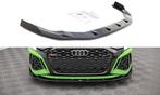Voorspoiler V.2 Audi RS3 8Y Maxton Glans Zwart, Ophalen of Verzenden, Nieuw