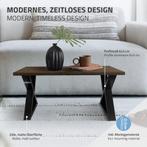 Tafelpoten salontafel - Metaal - 43x40 cm - Zwart - ML-Desig, Verzenden, Nieuw