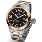 TW Steel CB131 Canteen Bracelet Horloge 45mm, Sieraden, Tassen en Uiterlijk, Horloges | Heren, Nieuw, Verzenden