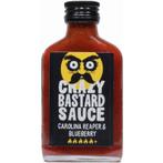 Crazy Bastard Hot Sauce - Carolina Reaper en Blueberry 100ml, Verzenden