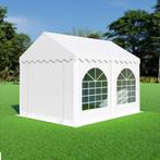 Partytent 3x4 PVC - Professional | Grijs / wit, Tuin en Terras, Partytenten, Verzenden, Partytent, Minder dan 4 meter, Nieuw