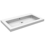 Wiesbaden Kera Wastafel Enkel zonder Kraangat - 80x46x5cm -, Ophalen of Verzenden, Nieuw