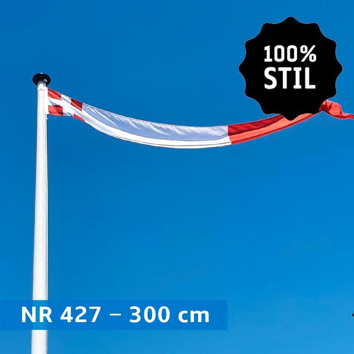 NR 427: Wimpel Utrecht 100% stil-300cm (zonder stokje (met, Diversen, Vlaggen en Wimpels, Nieuw