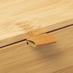 2dekans | Five® Bamboe bakjes met 2 lades - Hout - Duurzaam, Ophalen of Verzenden, Zo goed als nieuw
