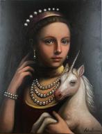 Antonio Sciacca (1957) - Lady with a Unicorn