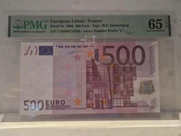Europese Unie - Frankrijk. - 500 Euro 2002 - Duisenberg T001 beschikbaar voor biedingen