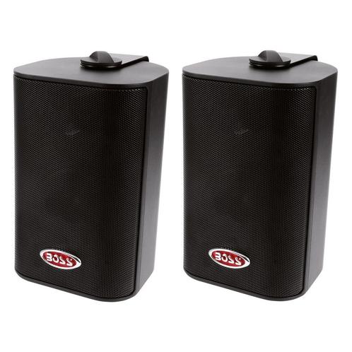 Boss Marine BOX Speakers MR4.3W 200 Watt Zwart, Watersport en Boten, Navigatiemiddelen en Scheepselektronica, Nieuw, Ophalen of Verzenden