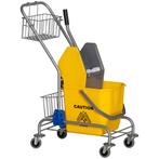 Reinigingsemmer, Dweilemmer, Rolbaar, Kunststof, Metalen Han, Verzenden, Nieuw