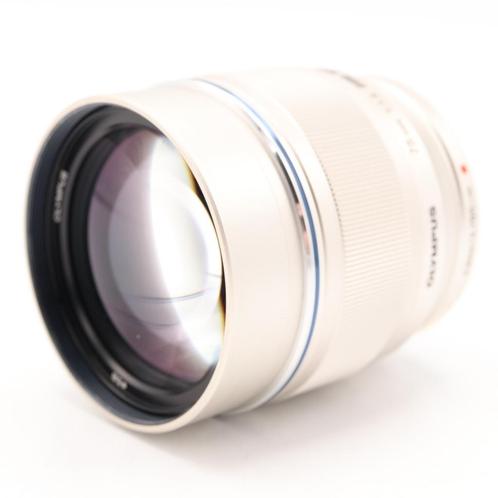 Olympus MFT 75mm F/1.8 zilver M.Zuiko Digital | Tweedehands, Audio, Tv en Foto, Fotocamera's Digitaal, Gebruikt, Olympus, Verzenden