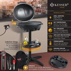 Elektrische grill / barbecue / BBQ - 2in1 tafelgrill -, Tuin en Terras, Verzenden, Nieuw