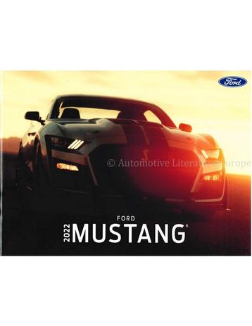 2022 FORD MUSTANG BROCHURE ENGELS USA beschikbaar voor biedingen
