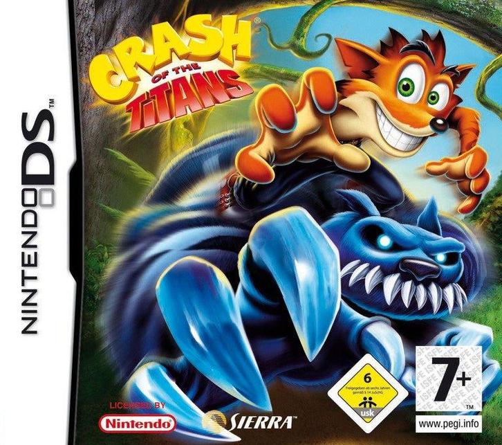DS Crash of the Titans, Spelcomputers en Games, Games | Nintendo DS, Zo goed als nieuw, Verzenden