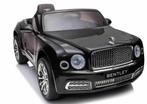 Kinderauto, BENTLEY MULSANNE, zwart FM,leder, Met Garantie!!, Kinderen en Baby's, Ophalen of Verzenden, Nieuw