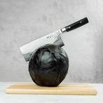 Yaxell Zen Chinees Koksmes 18 cm – 37 Lagen Damaststaal, Ophalen of Verzenden, Nieuw, Overige materialen, Los bestek