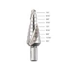 Rotec HSS Trappenboor, Stoomontlaten, nr.3 / ø1/4-3/4, Doe-het-zelf en Verbouw, Gereedschap | Boormachines, Verzenden, Nieuw