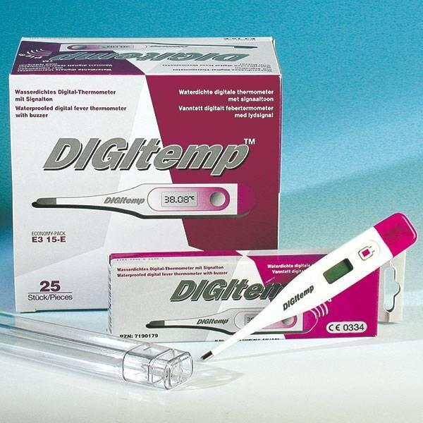 Digitemp™ Digital Medical Thermometer Hospital pack 25 stuk, Diversen, Verpleegmiddelen, Nieuw, Verzenden