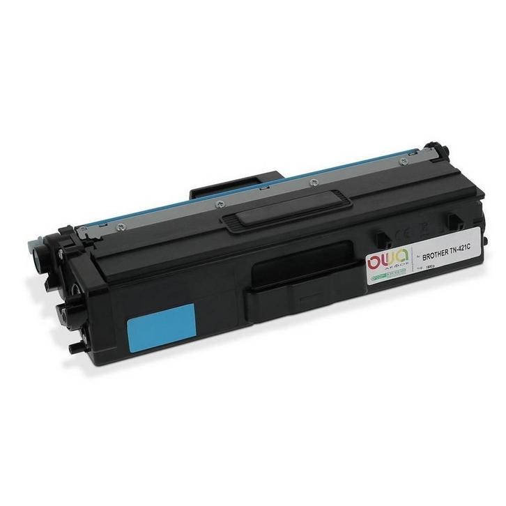 OWA Brother TN-421C Remanufactured Toner Cyaan 1800 pagina's, Computers en Software, Printerbenodigdheden, Toner, Nieuw, Ophalen of Verzenden