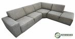 Grote hoekbank grijs | 5-zits comfortbank, Huis en Inrichting, Banken | Bankstellen, 250 tot 300 cm, Gebruikt, Hoekbank, Vierpersoons of meer
