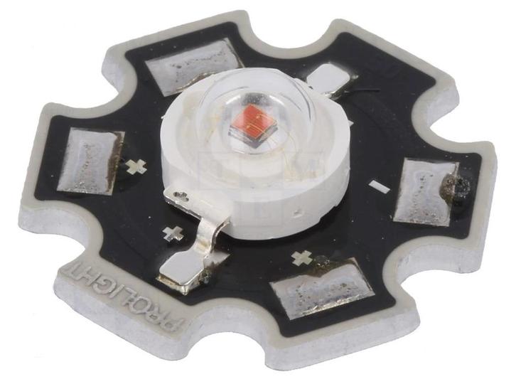 Power LED diode - Amber - 3W, Hobby en Vrije tijd, Elektronica-componenten, Nieuw, Ophalen of Verzenden