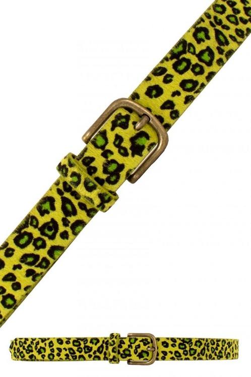 Riem Panter Geel, Kleding | Dames, Carnavalskleding en Feestkleding, Nieuw, Ophalen of Verzenden
