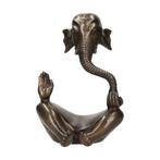 Beeldje, Ganesha - 26 cm - Brons