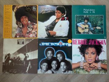 Michael Jackson & Related - 6 x Albums incl. Thriller - LP beschikbaar voor biedingen