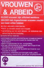 Partij programma PSP - vrouwen en arbeid (lijst optie), Verzamelen, Verzenden, Nieuw, Overige onderwerpen, Met lijst