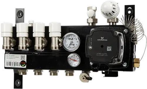 VTE Slimme Verdeler | 4 - 7 groepen | Met Grundfos Pomp, Doe-het-zelf en Verbouw, Verwarming en Radiatoren, Nieuw, Ophalen of Verzenden