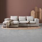 *WOONWINKEL* Hoekbank Met Divan Hoek Links Beige, Huis en Inrichting, Verzenden, Nieuw