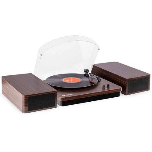 Retourdeal - Fenton RP168DW platenspeler met Bluetooth en sp, Audio, Tv en Foto, Platenspelers, Zo goed als nieuw, Verzenden